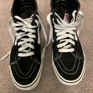 Vans Sk8-hi women’s size 7.5, black